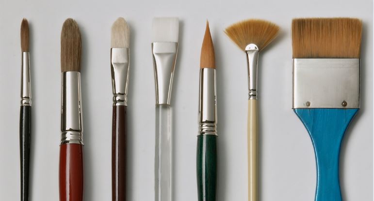 How to clean paint brushes?