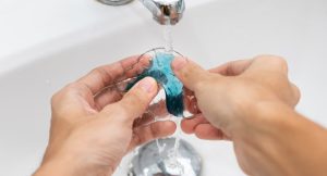 Using a Retainer Cleaning Product