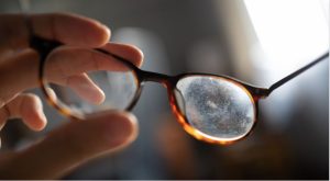 how to remove scratches from glasses?