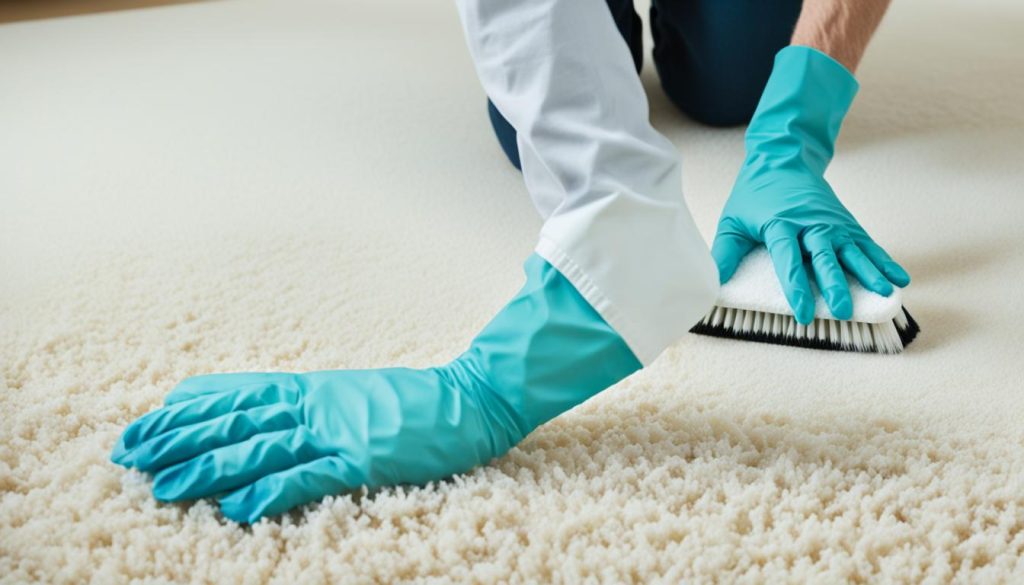 Removing Dried Urine Stains on Carpet or Fabric