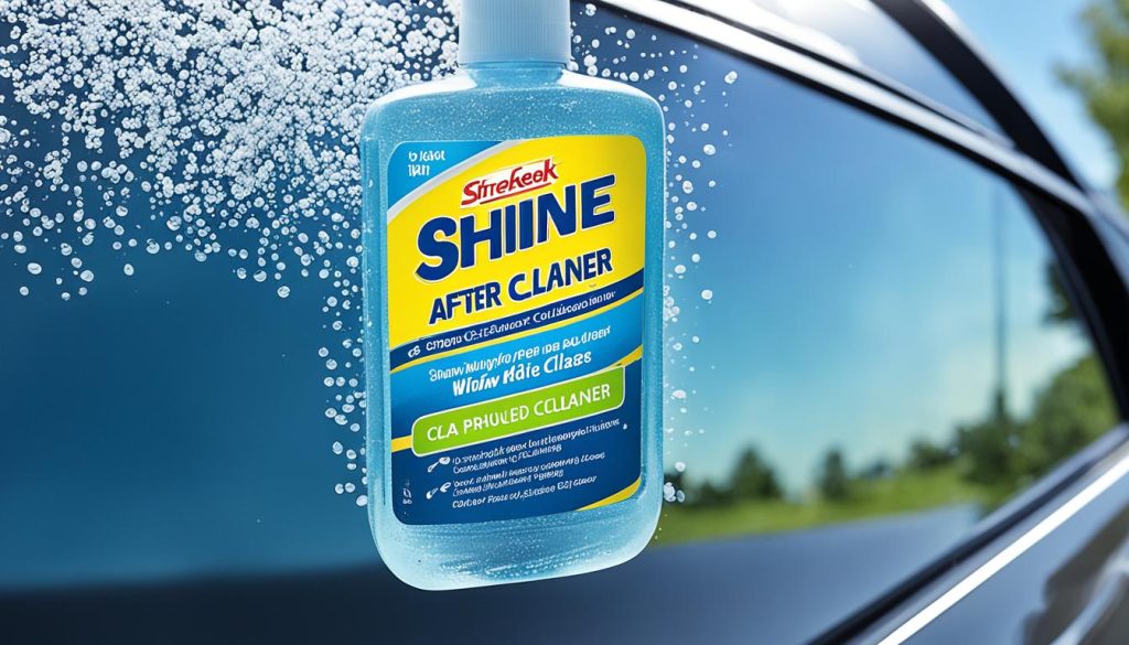 car glass cleaner