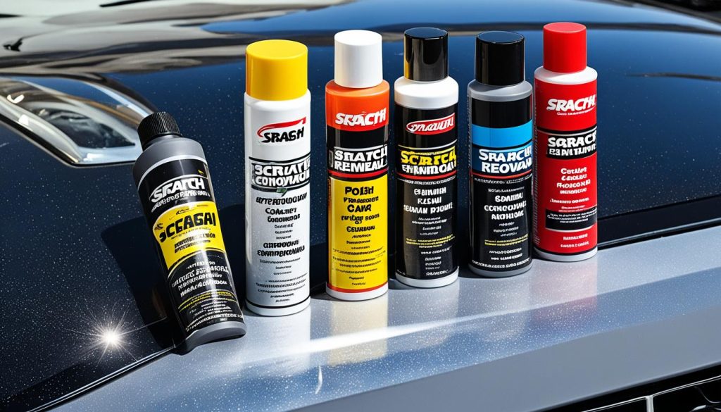 car scratch removal products
