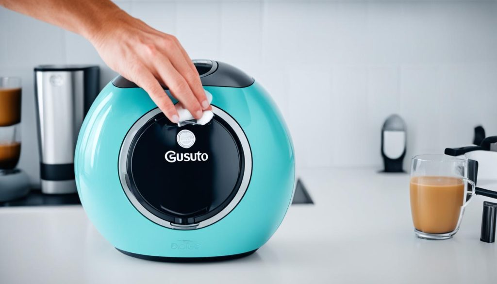 dolce gusto machine cleaning