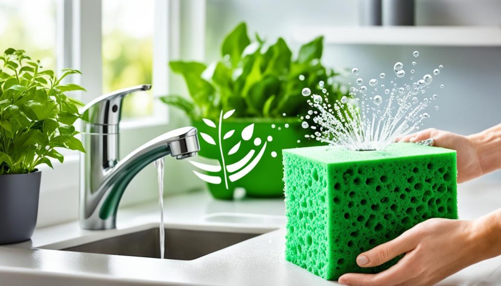 eco-friendly composite sink cleaning