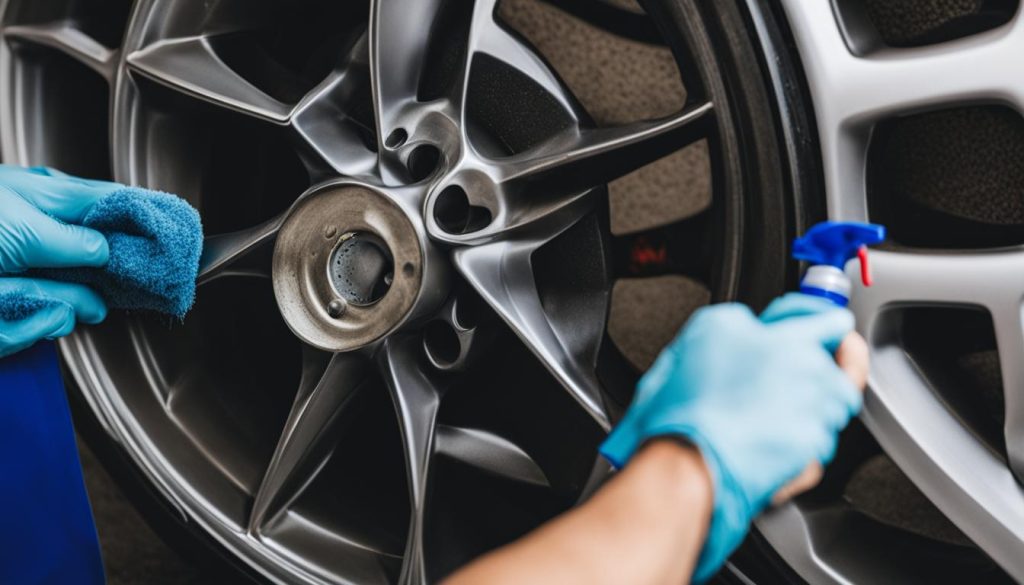 how to clean alloy wheels brake dust