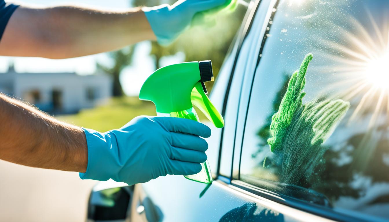how to clean car windows