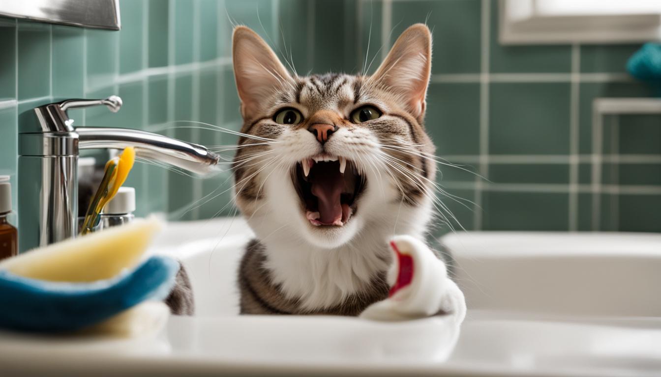how to clean cats teeth