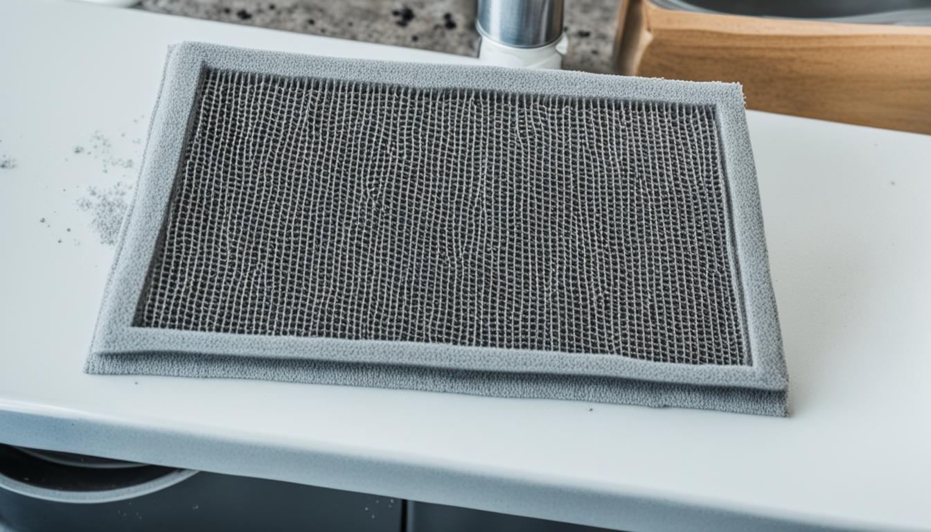 how to clean cooker hood filter