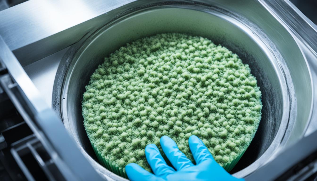 how to clean extractor filters