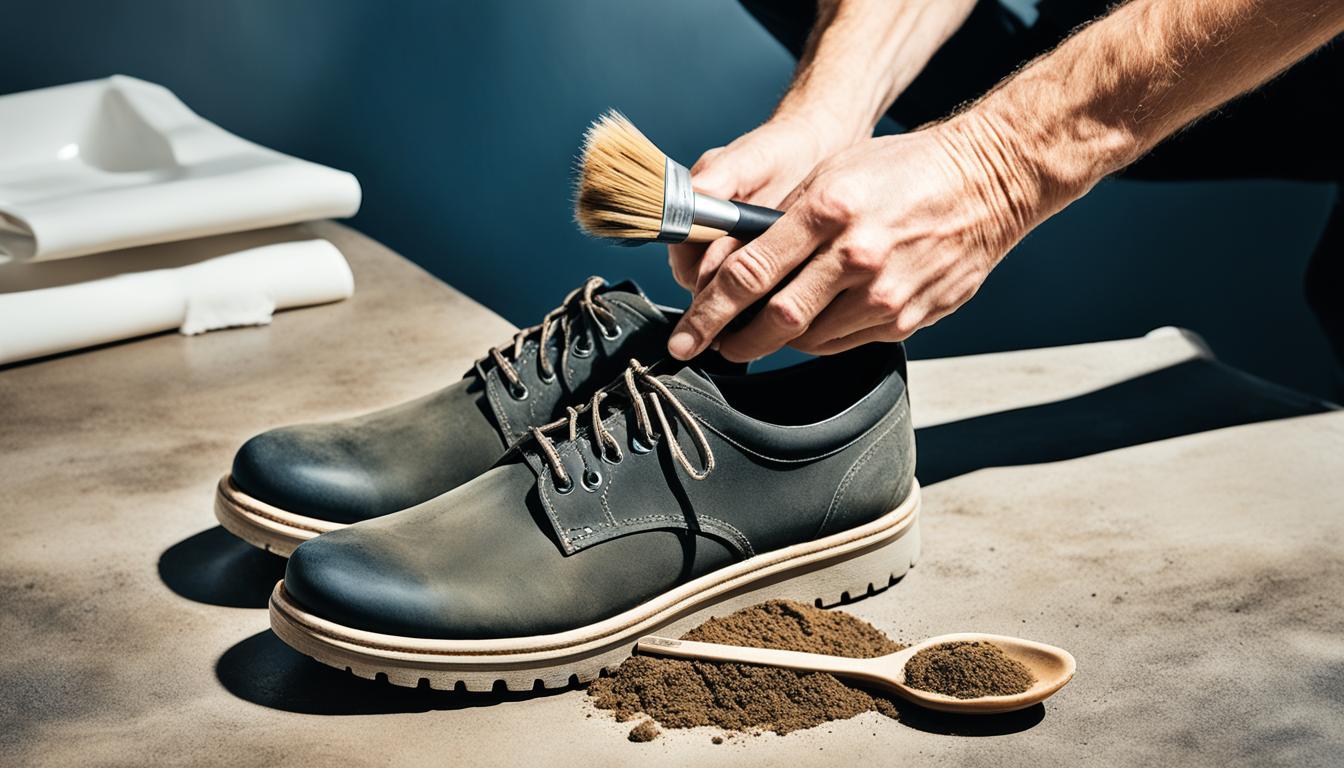 how to clean nubuck shoes