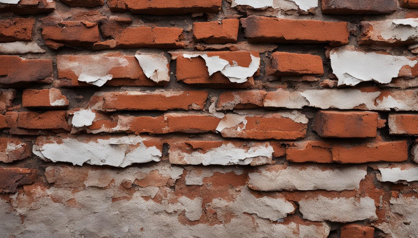 how to clean paint off brick