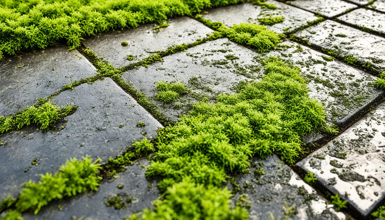 how to clean paving slabs