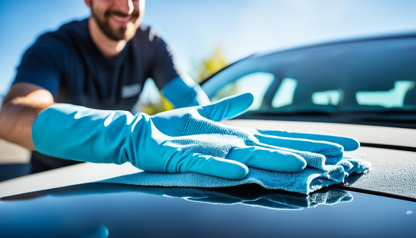 how to clean scratch on car