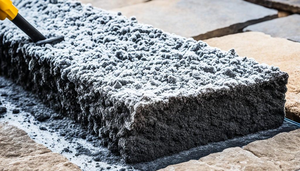 how to clean stone fireplace hearth