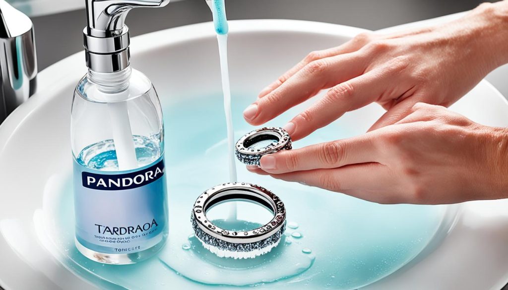 how to clean tarnished pandora rings