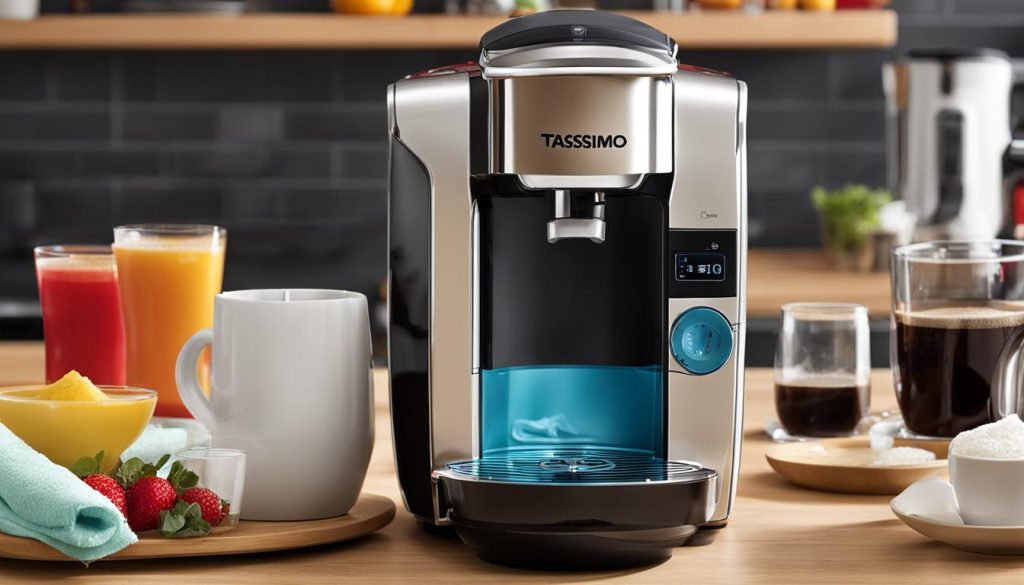 how to clean tassimo coffee machine