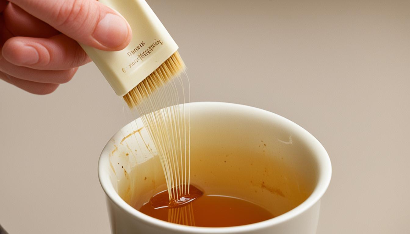 how to clean tea stains from cups