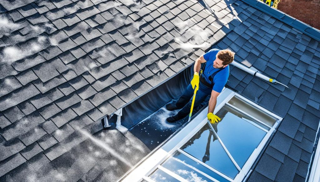 how to clean the outside of velux windows