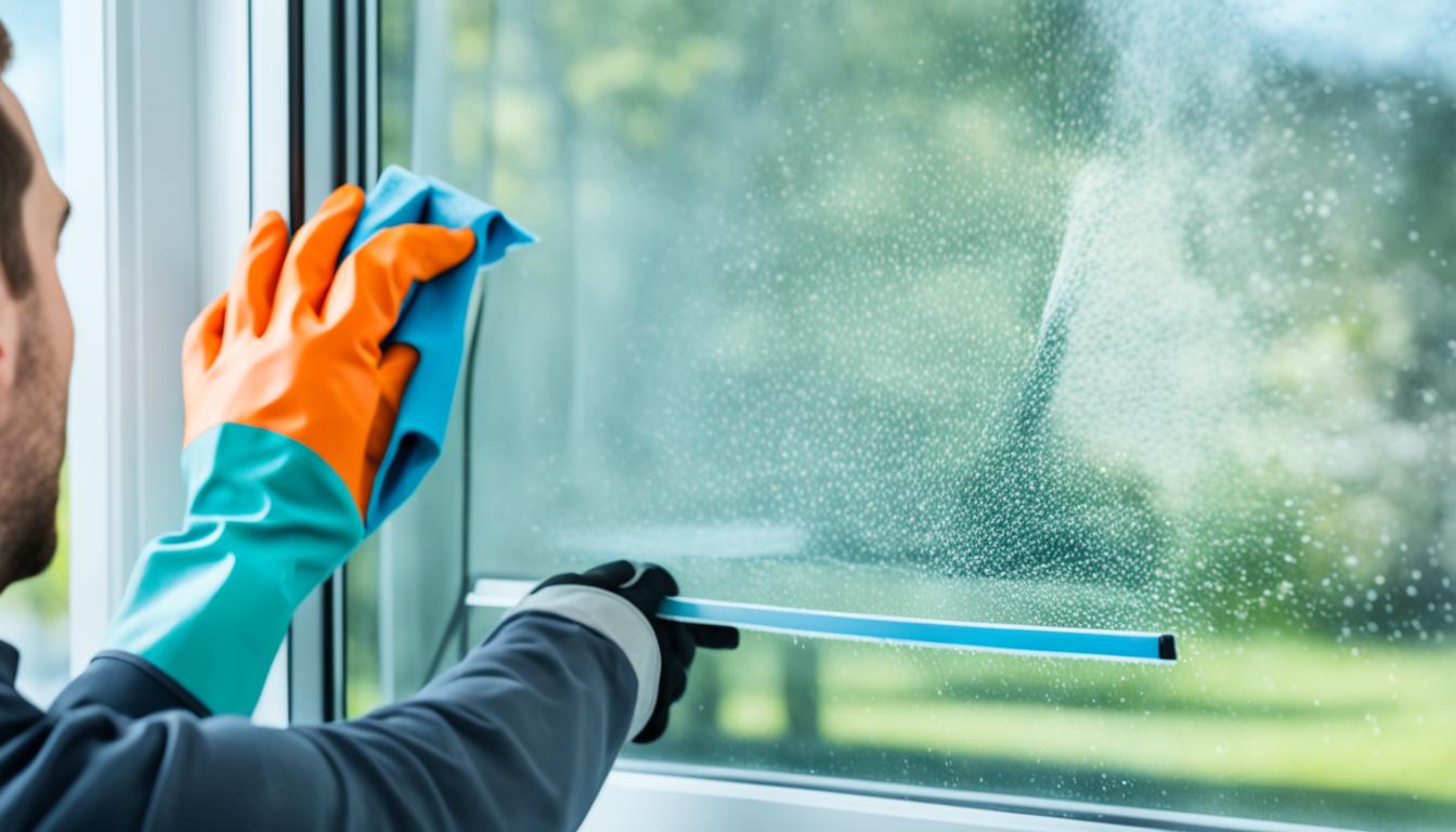 how to clean windows inside