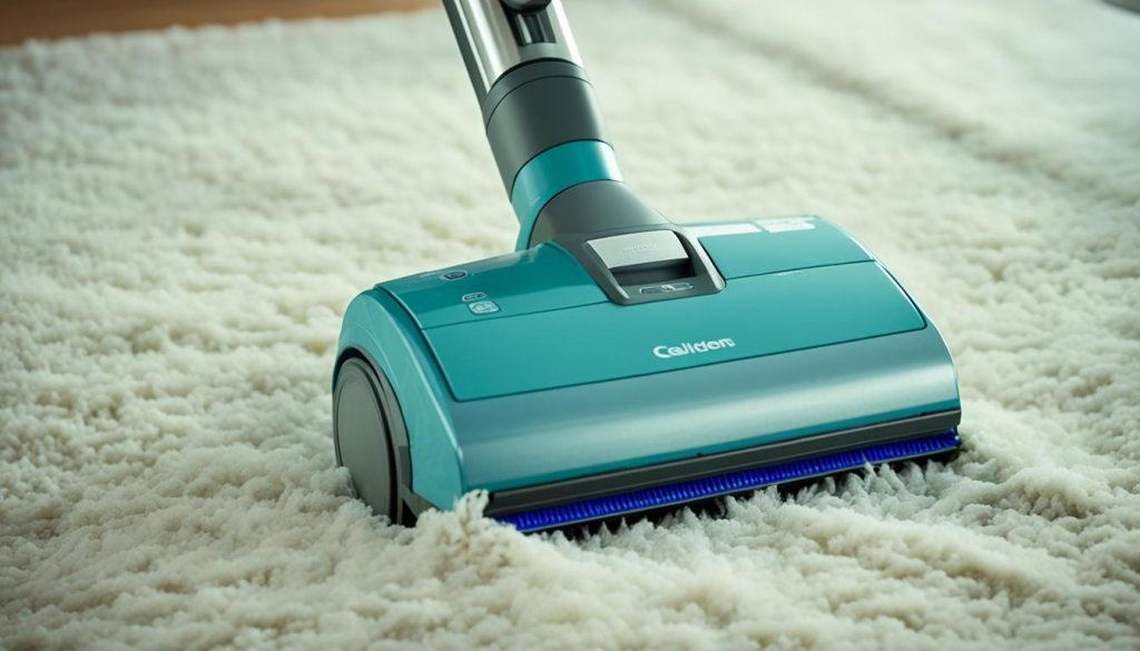 how to hoover a shag rug