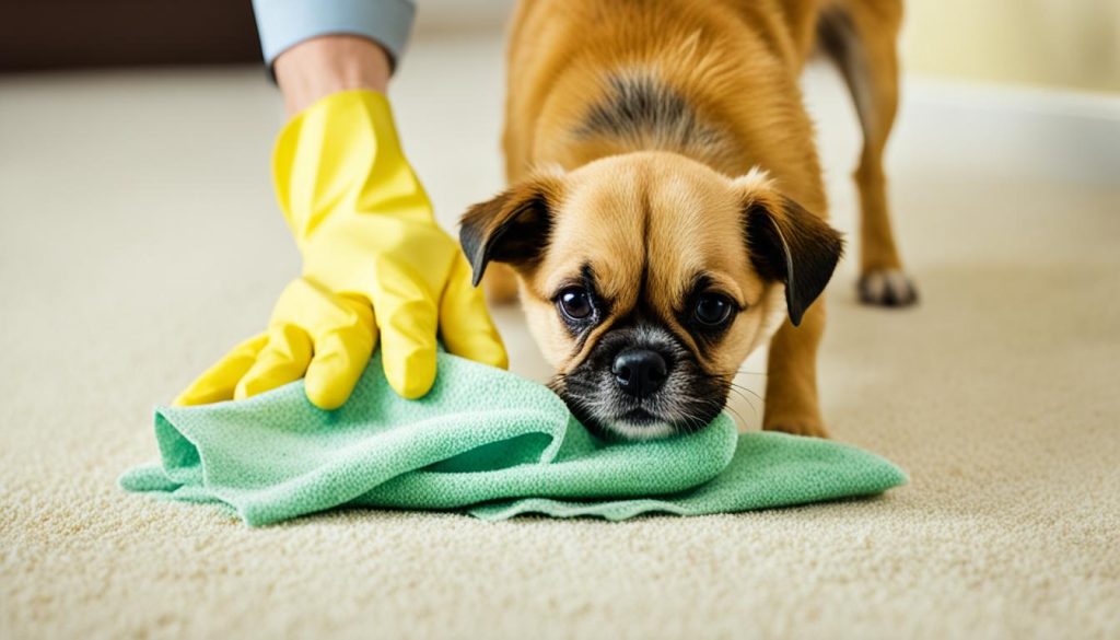 how to remove dog urine smell from carpet