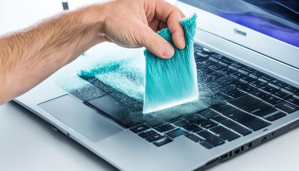 laptop cleaning techniques