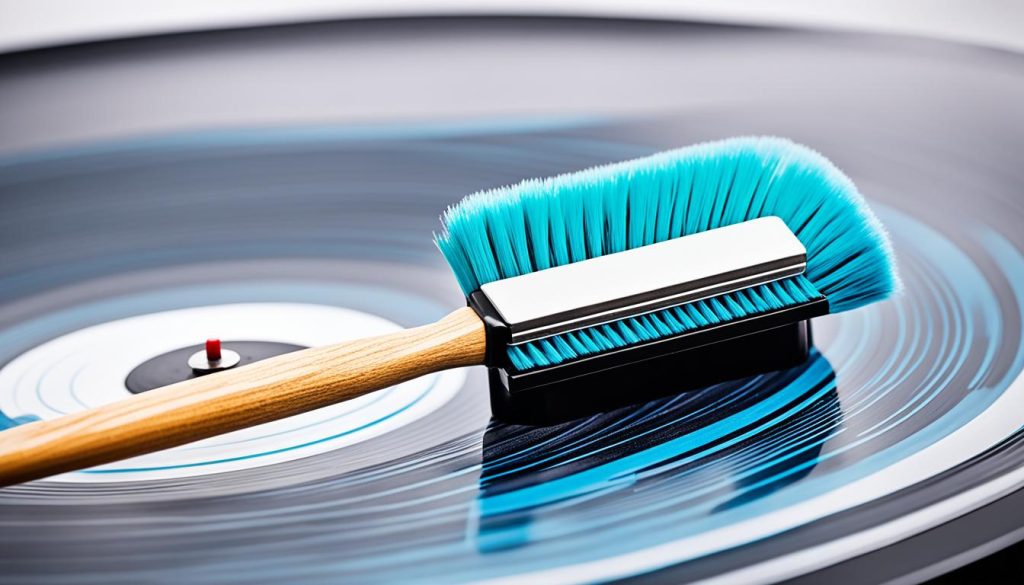record cleaning brush
