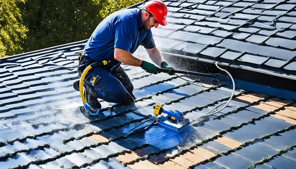 roof tile cleaning techniques