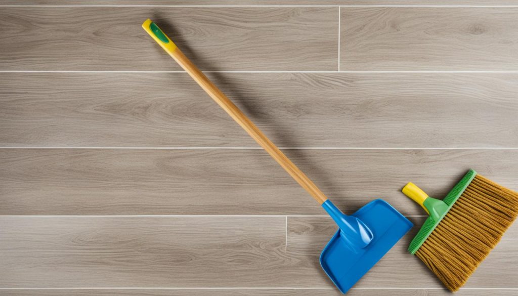 sweep hardwood floors