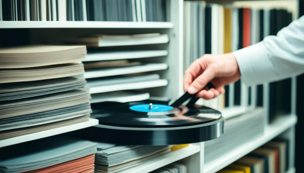 vinyl record handling tips
