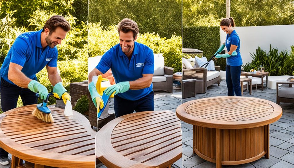 How to Clean Teak Outdoor Furniture