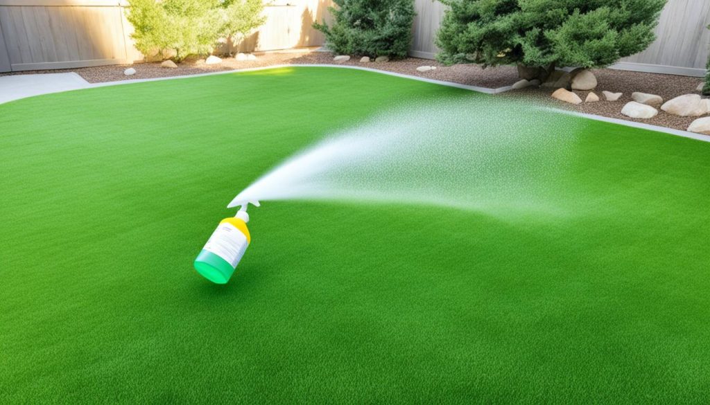 artificial grass stain removal