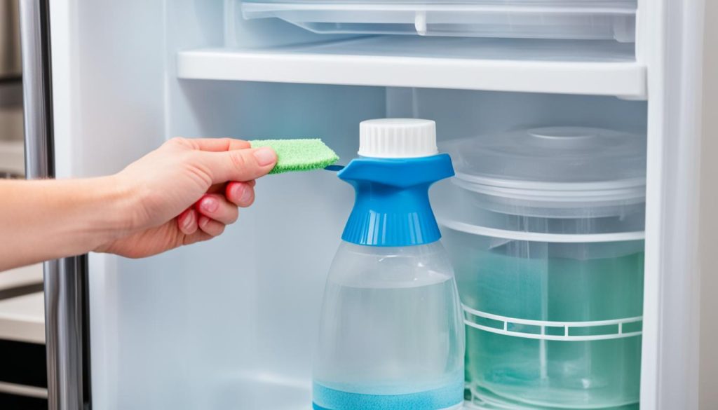 cleaning techniques for fridge water dispenser