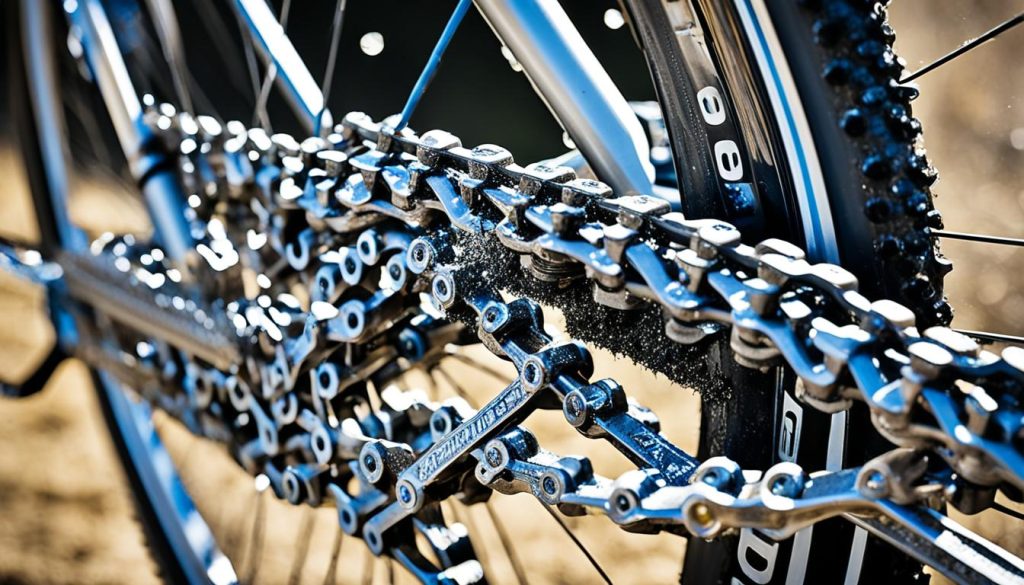 deep clean bicycle chain