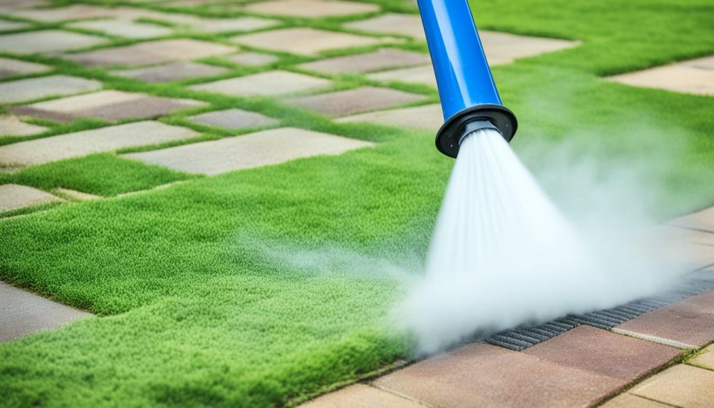 eco-friendly block paving cleaning