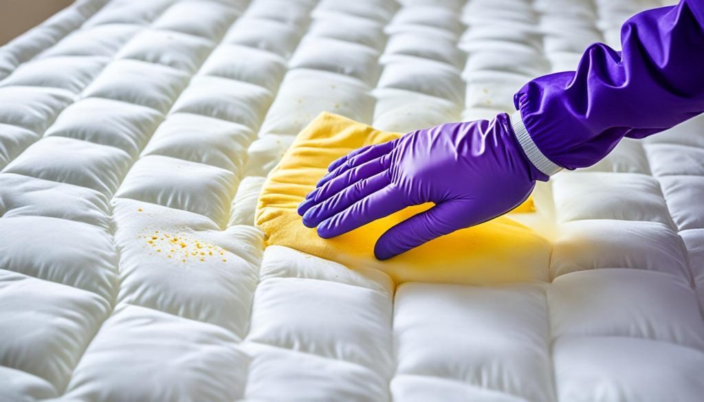 eliminate urine smells from mattress
