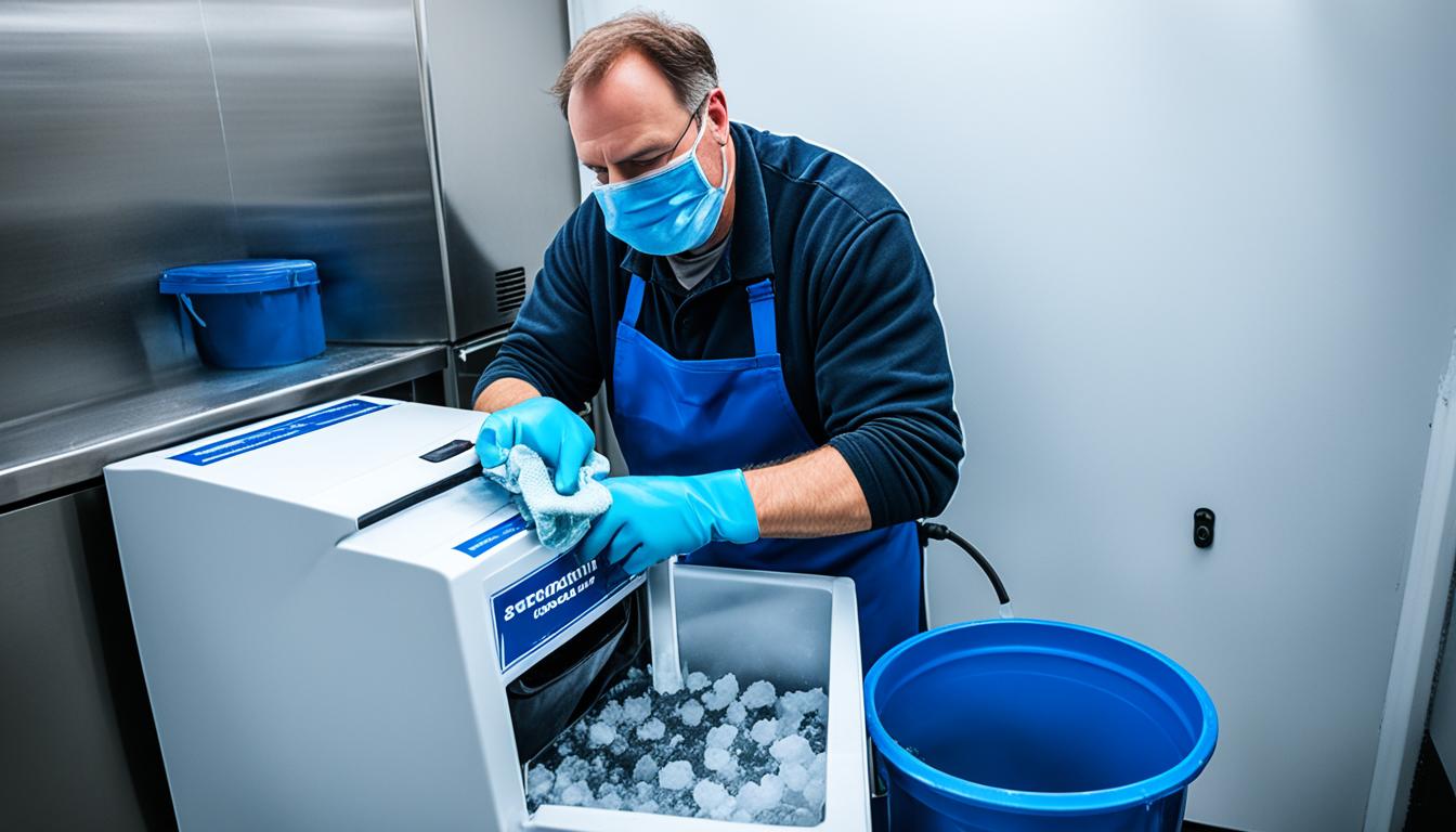 how to clean a ice machine