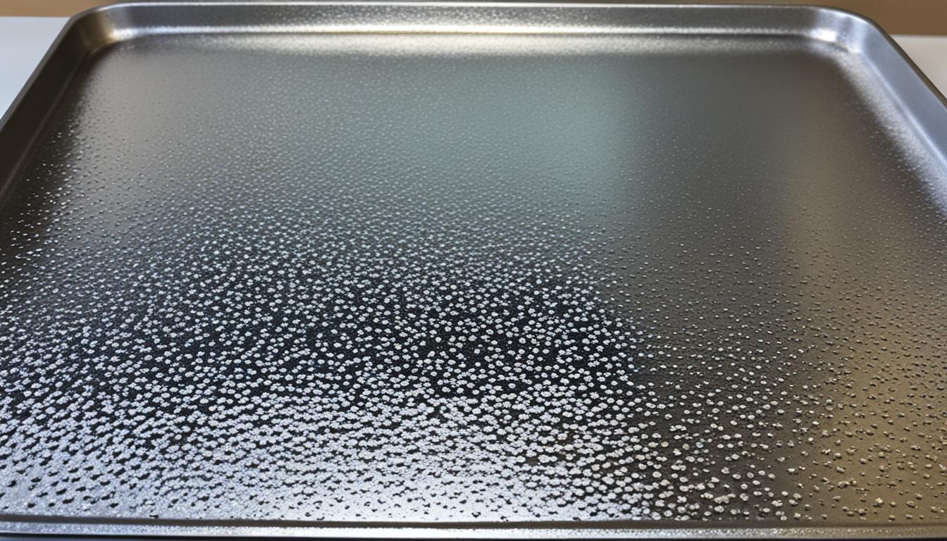 how to clean baking trays