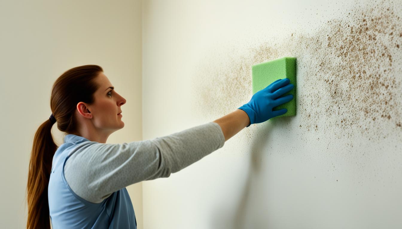 how to clean emulsion walls