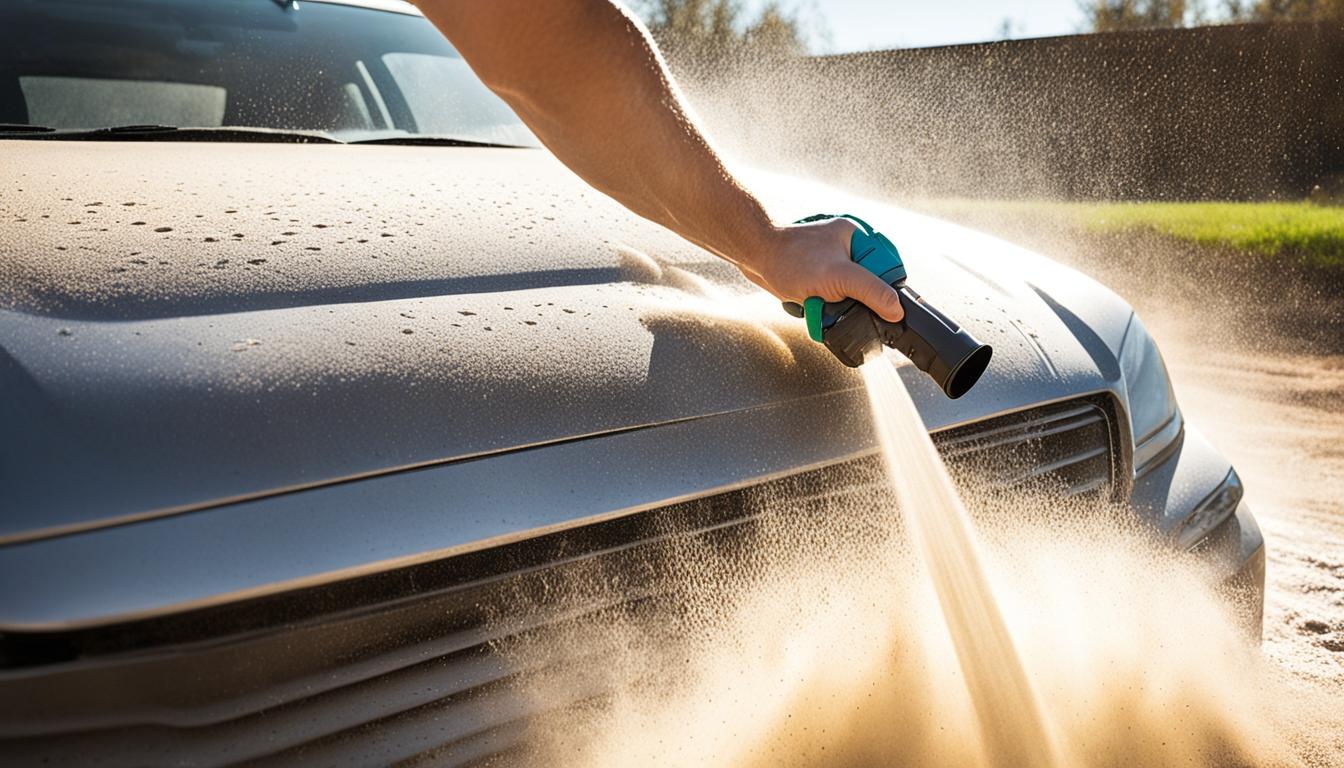 how to clean sahara dust off car