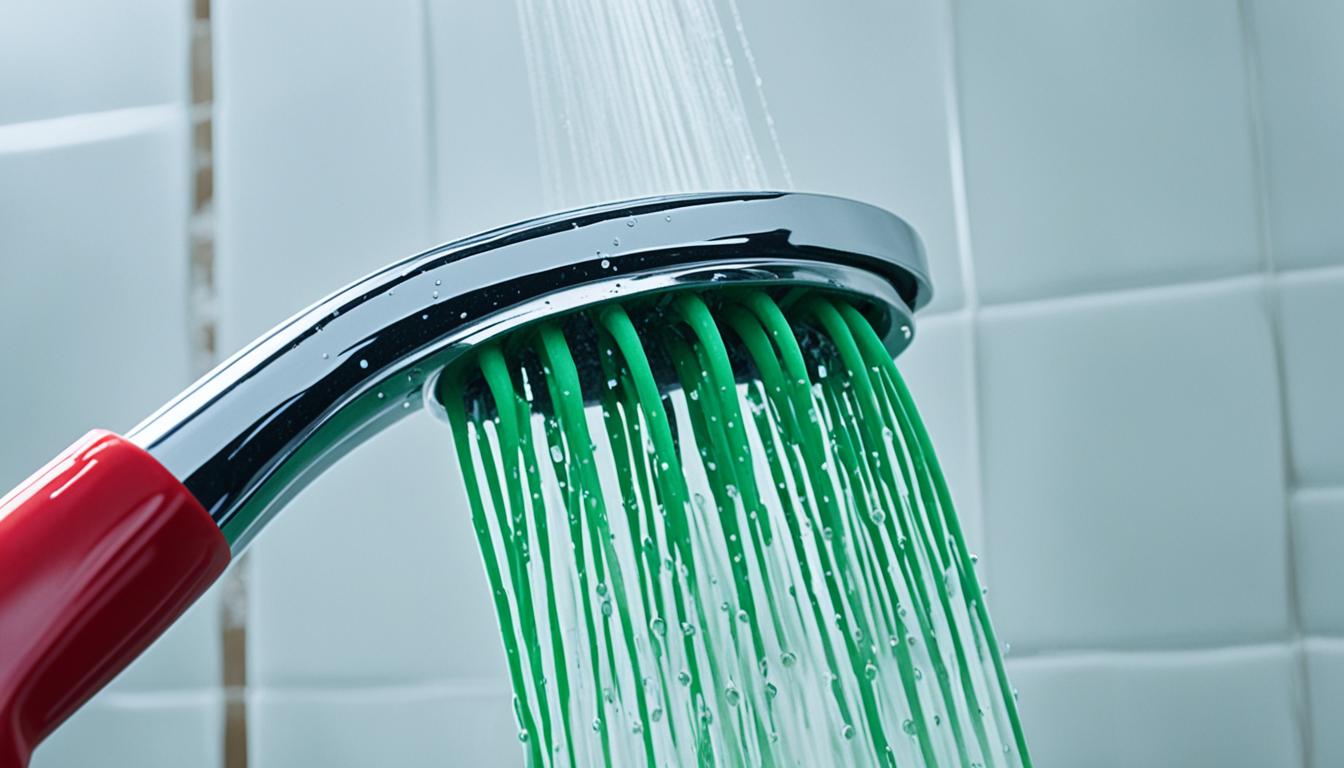 how to clean shower hose