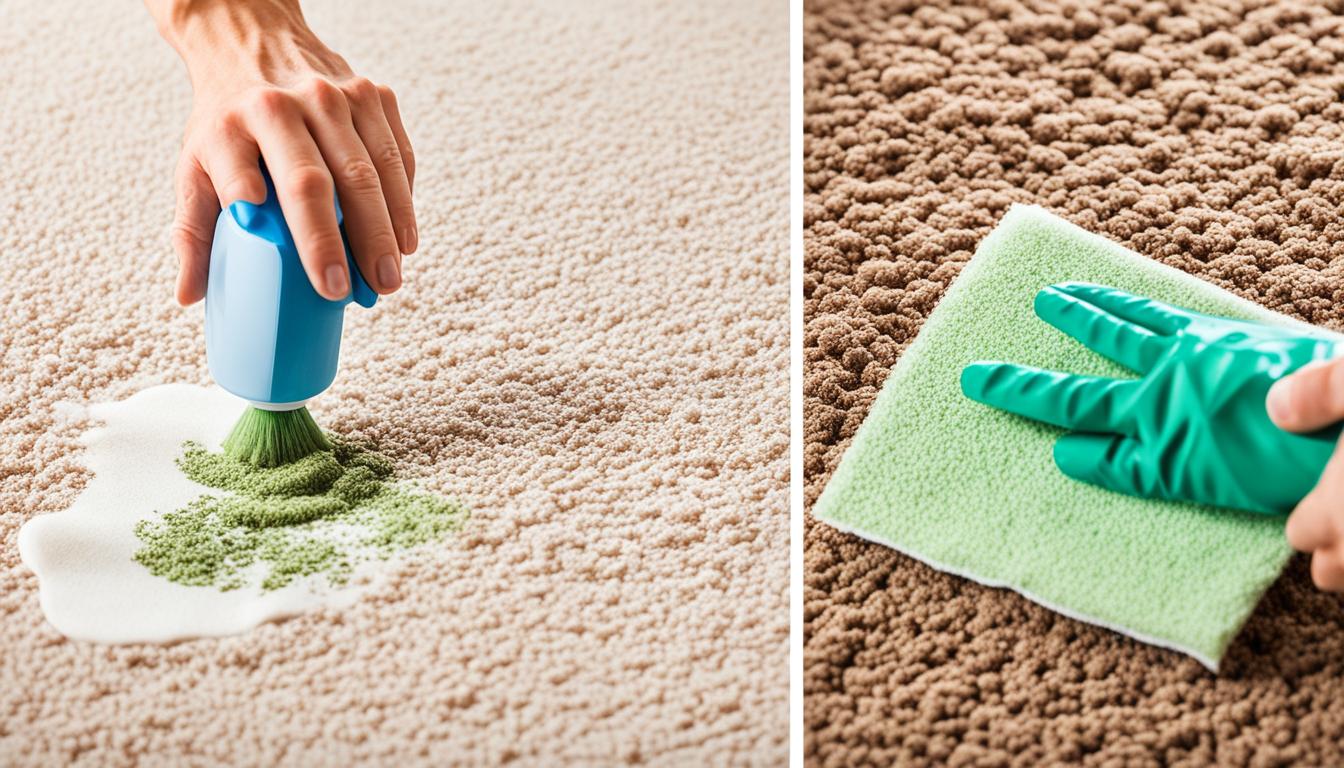 how to clean soiled carpet