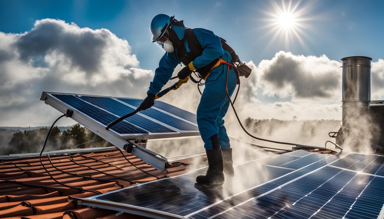 How to Clean Solar Panels Safely?