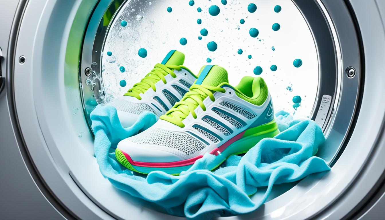 how to clean tennis shoes in washing machine