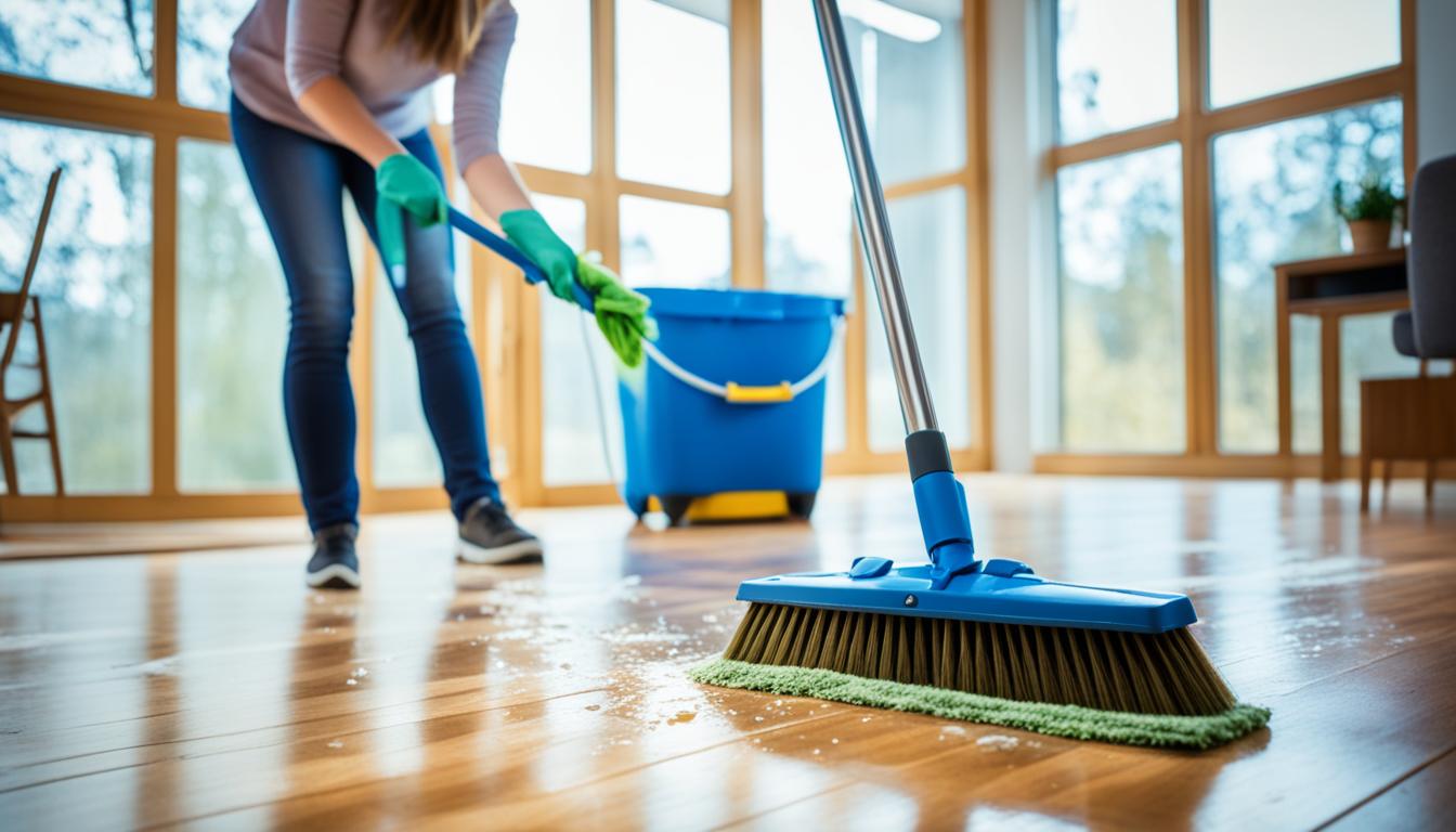how to clean timber floors