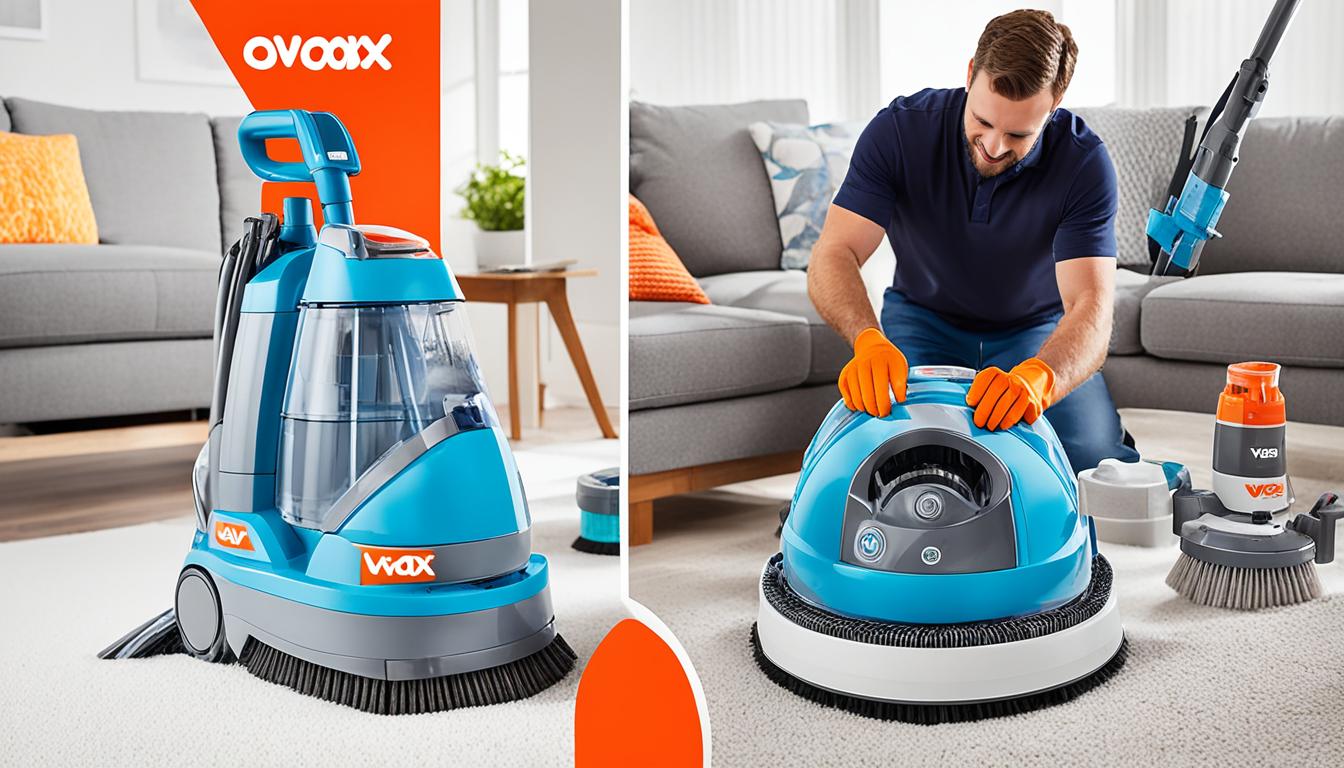 how to clean vax carpet washer