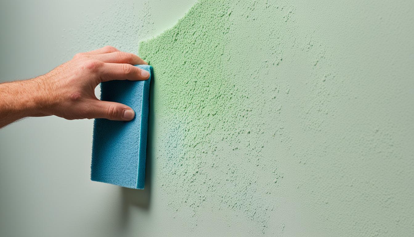 how to clean walls with paint