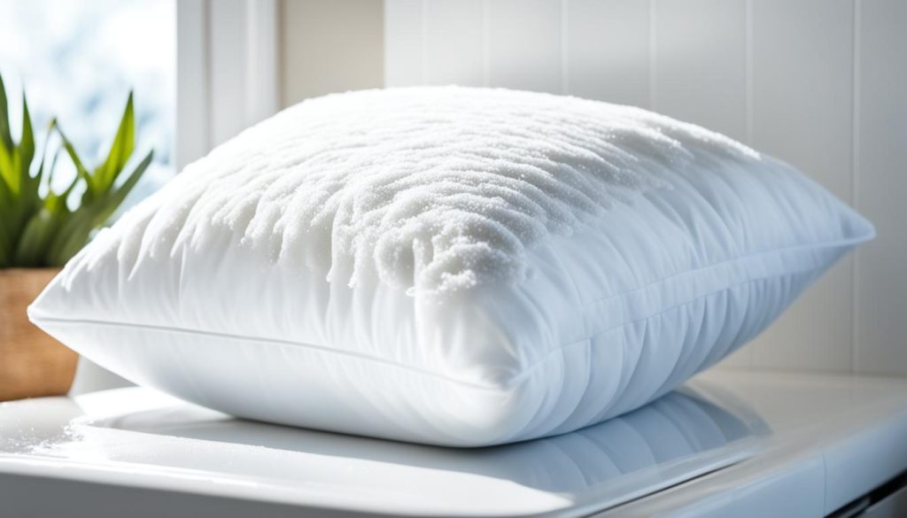 wash feather pillow without ruining it
