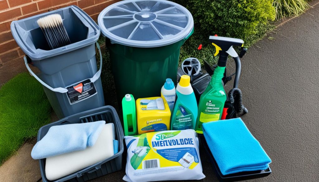 wheelie bin cleaning products