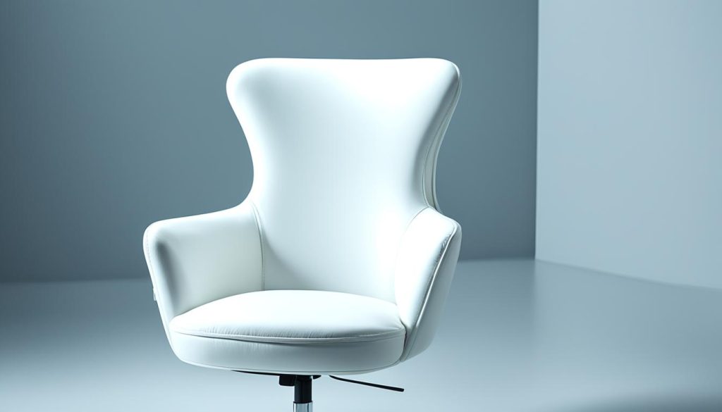 white leather chair care
